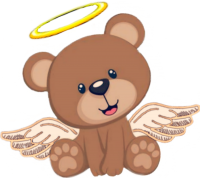 a bear angel